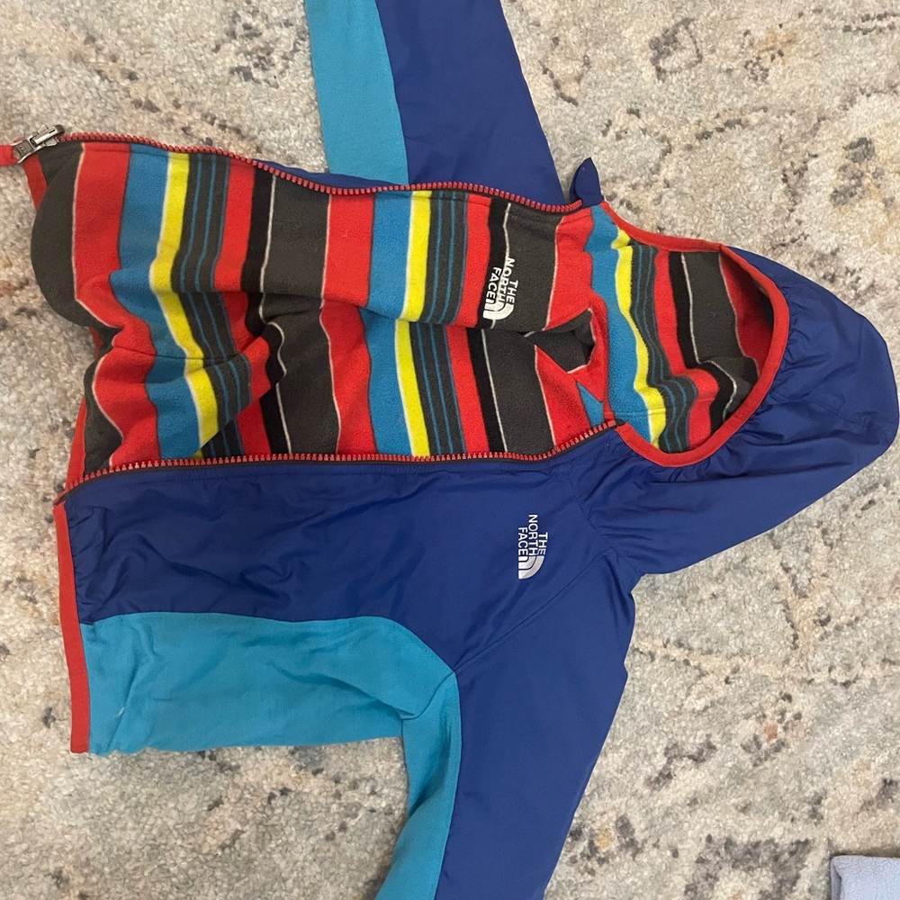 The North Face Kids' Blue and Multicolor Jacket